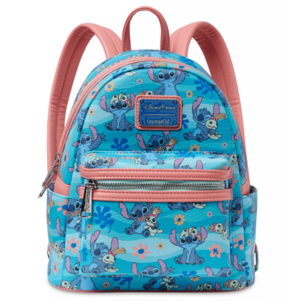 Disneydisney Parks Stitch Loungefly Mini Backpack &Ndash Lilo & Stitch
